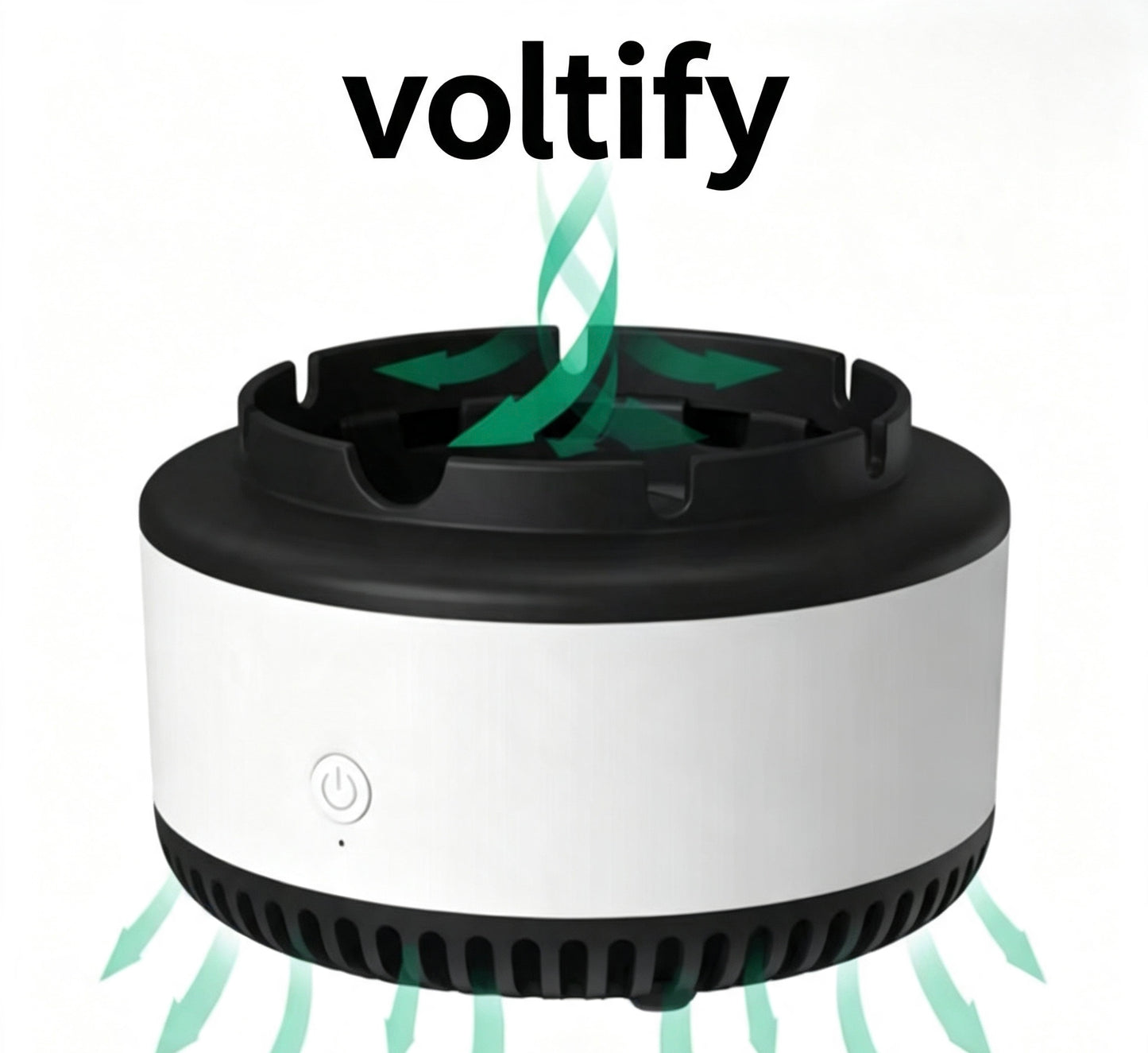 2-in-1 Smokeless Ashtray with Air Purifier
