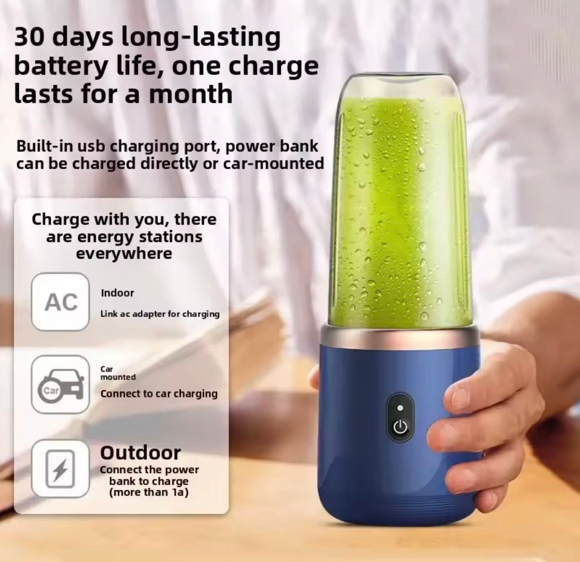 Voltify Portable USB Blender