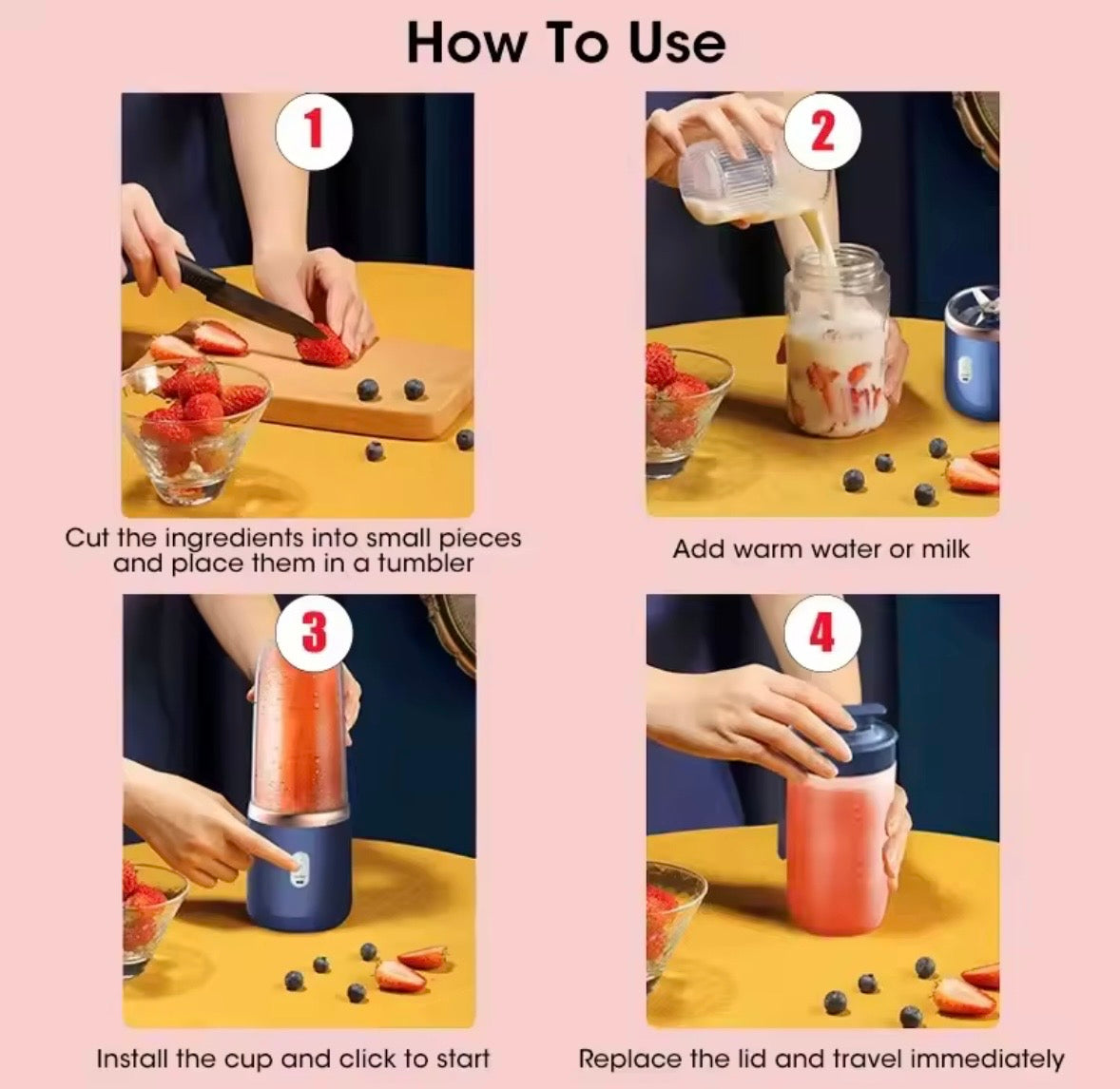 Voltify Portable USB Blender